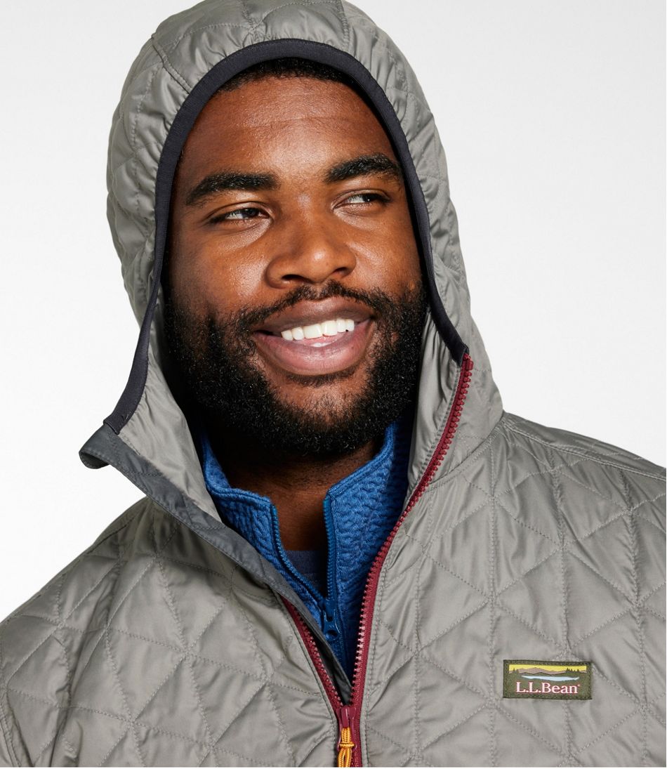 L.L.BeanMen's Katahdin Insulated Hoodie, Colorblock
