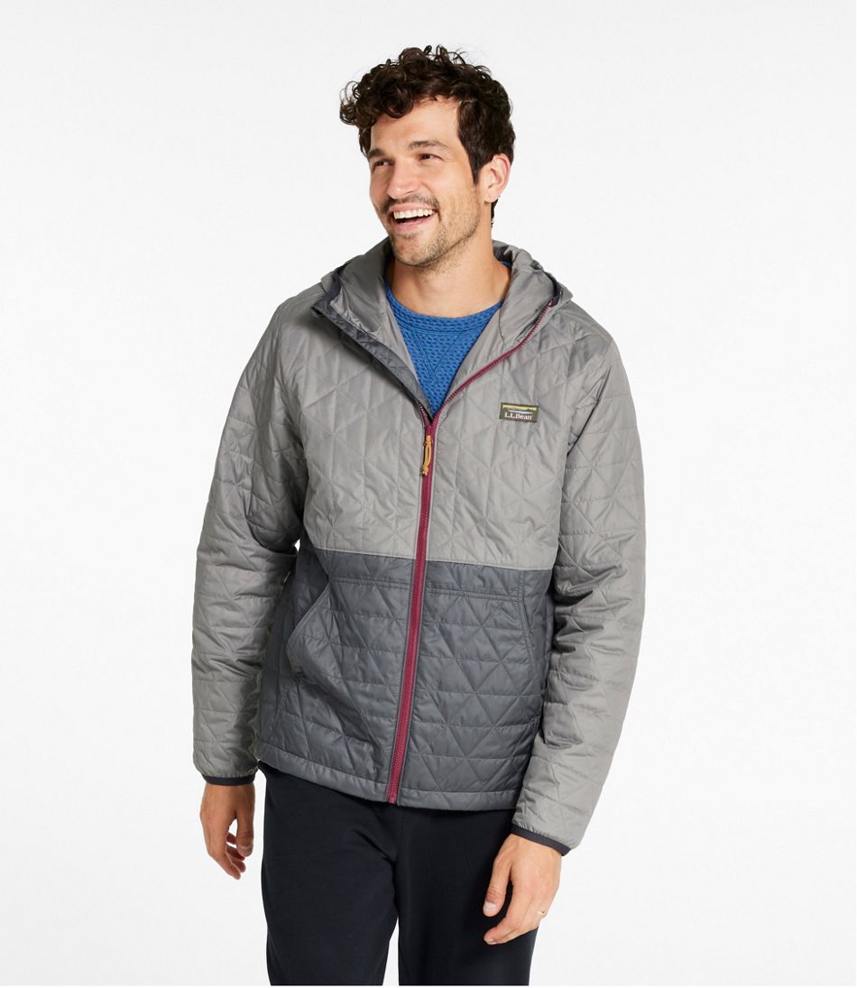 L.L.BeanMen's Katahdin Insulated Hoodie, Colorblock