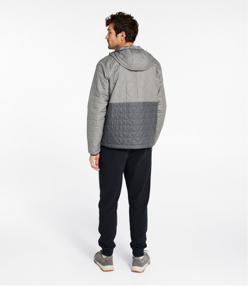 L.L.BeanMen's Katahdin Insulated Hoodie, Colorblock