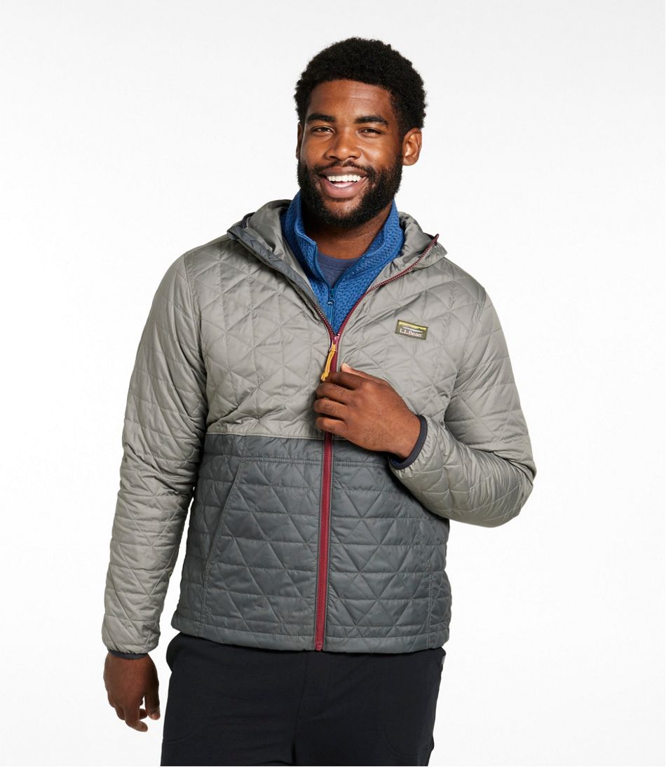 L.L.BeanMen's Katahdin Insulated Hoodie, Colorblock