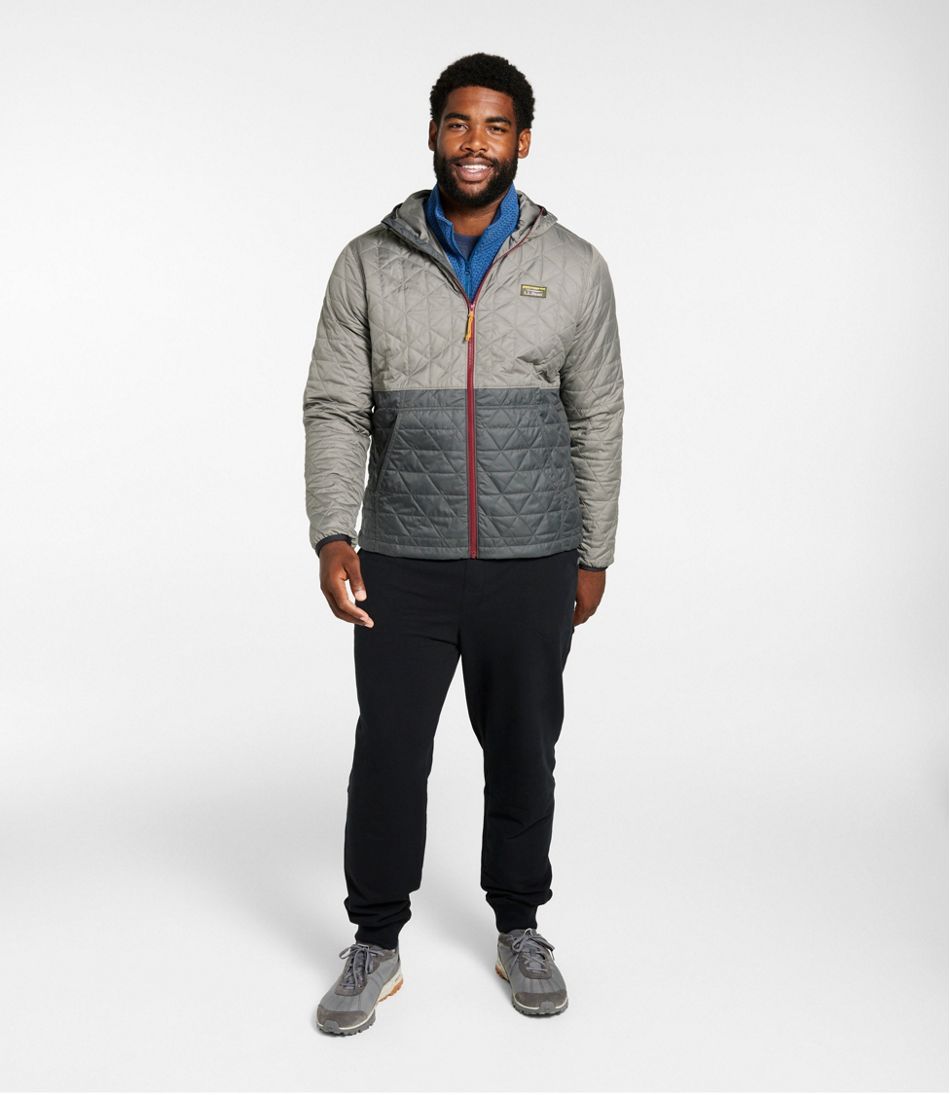 L.L.BeanMen's Katahdin Insulated Hoodie, Colorblock