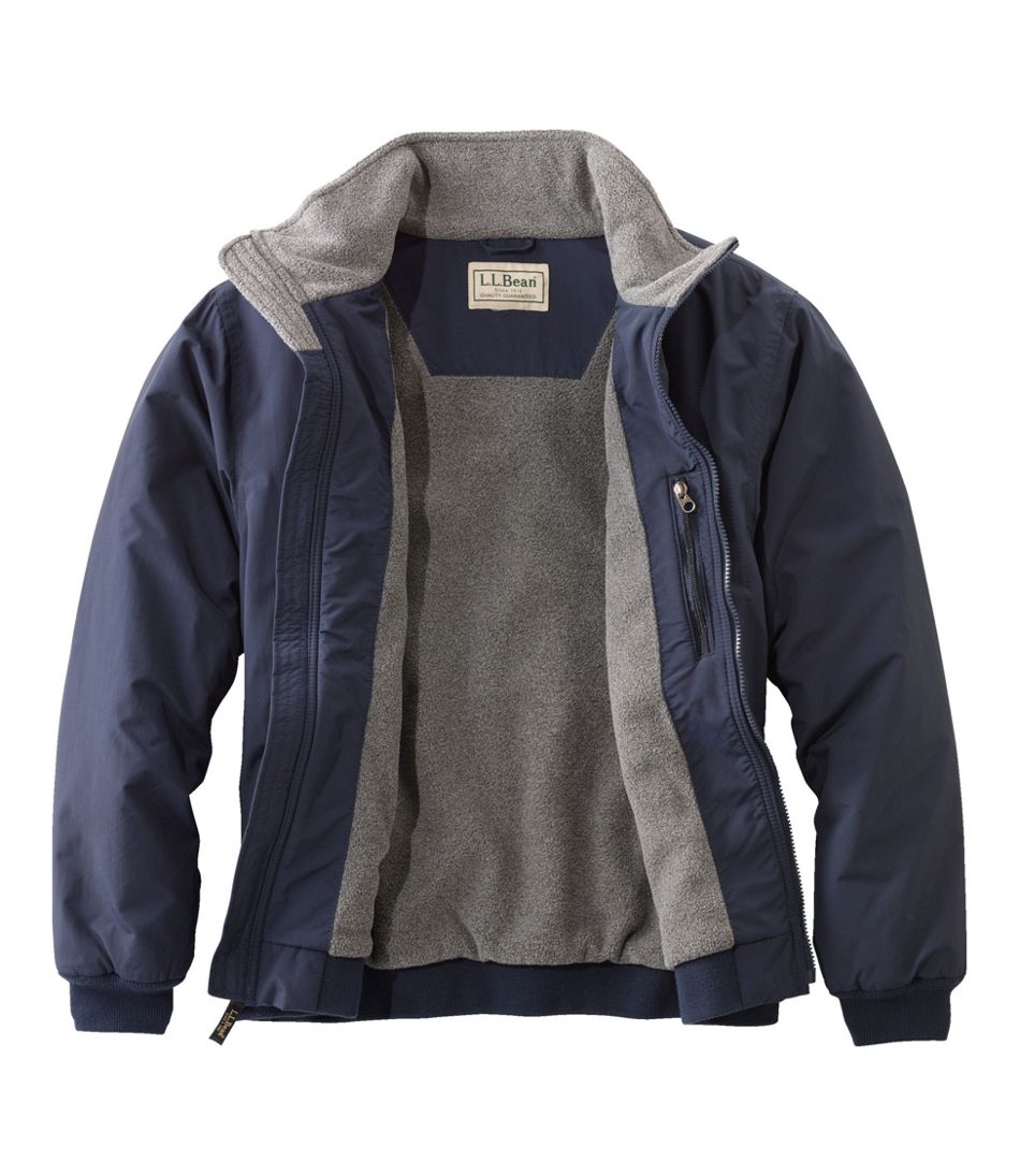 L.L.BeanMen's Warm-Up Jacket, Fleece Lined