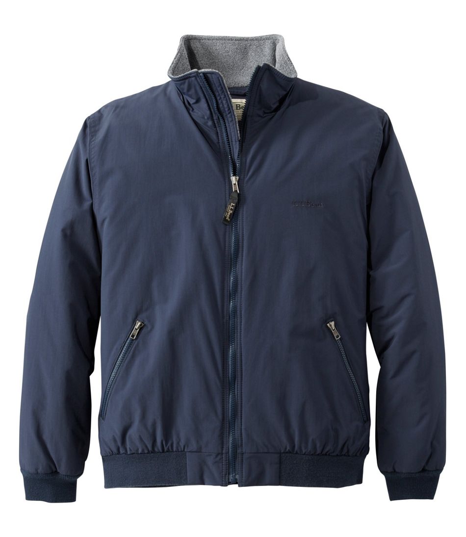L.L.BeanMen's Warm-Up Jacket, Fleece Lined
