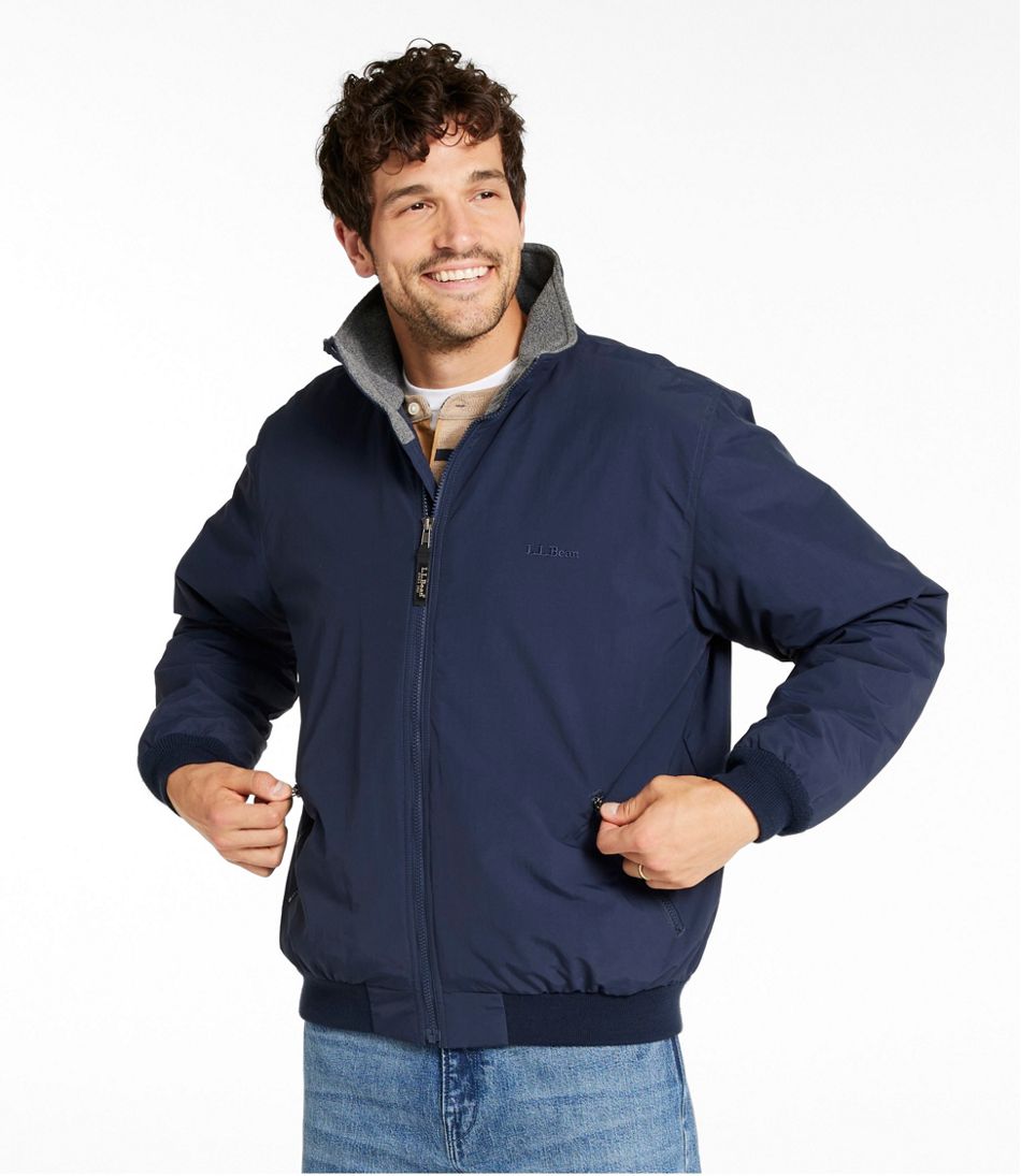 L.L.BeanMen's Warm-Up Jacket, Fleece Lined
