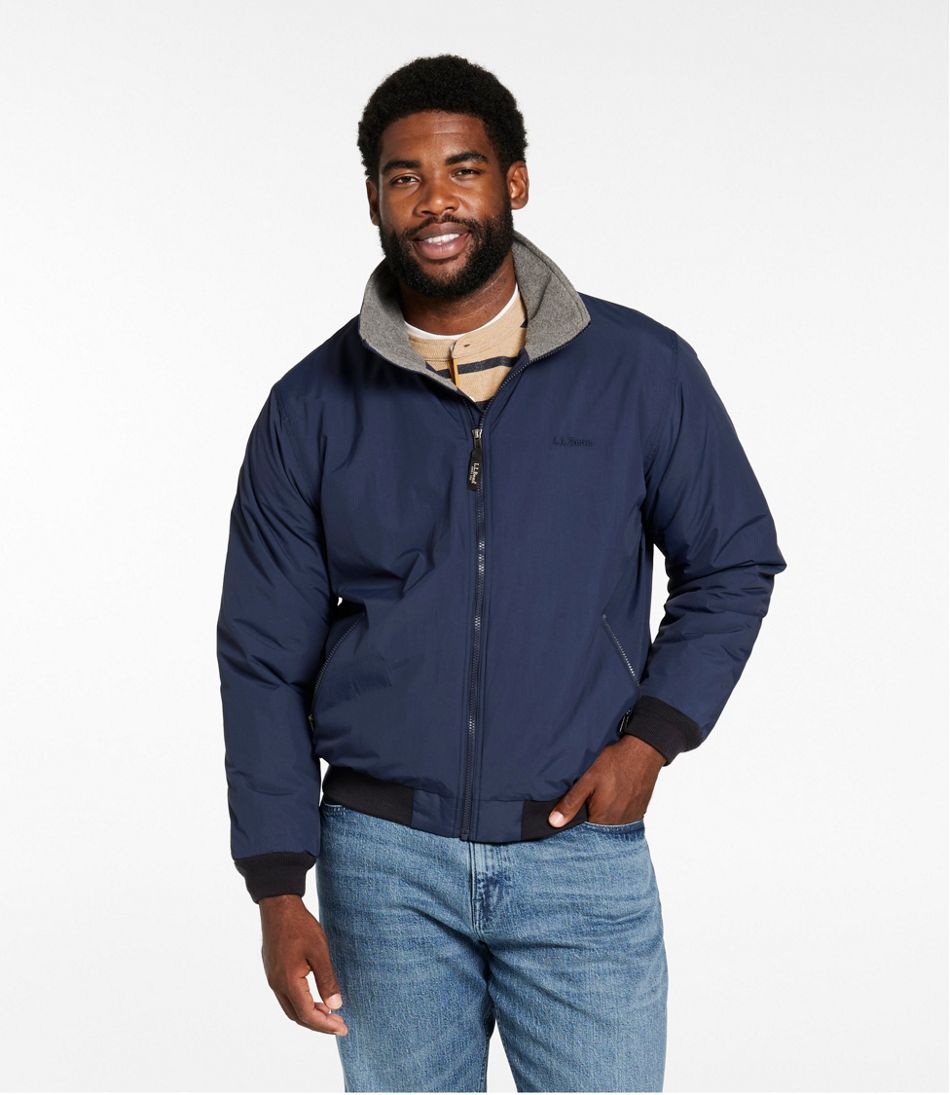 L.L.BeanMen's Warm-Up Jacket, Fleece Lined