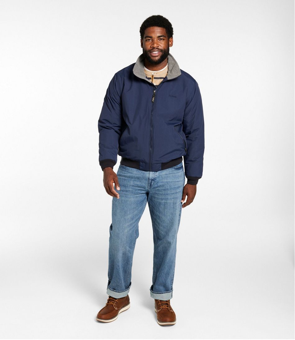 L.L.BeanMen's Warm-Up Jacket, Fleece Lined