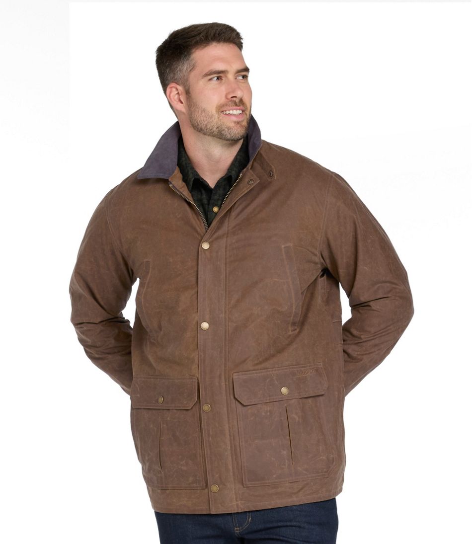 L.L.BeanMen's Double L Waxed-Cotton Upland Coat