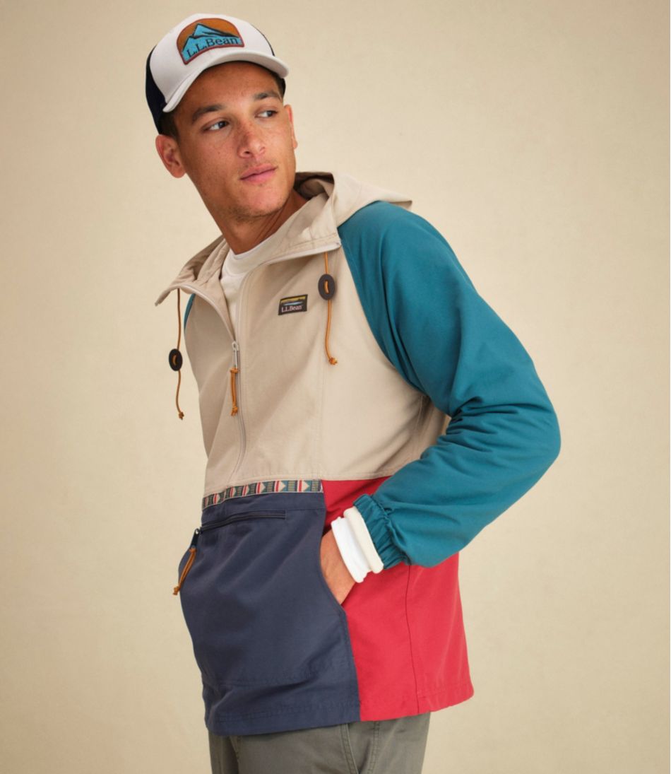 L.L.BeanMen's Mountain Classic Anorak, Multi-Color