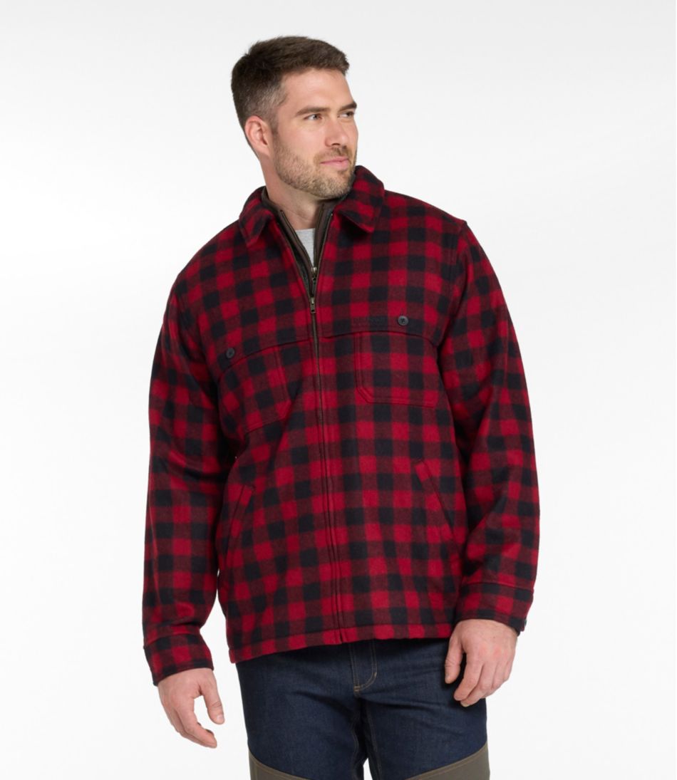 L.L.BeanMen's Maine Guide Zip-Front Jac-Shirt, Plaid