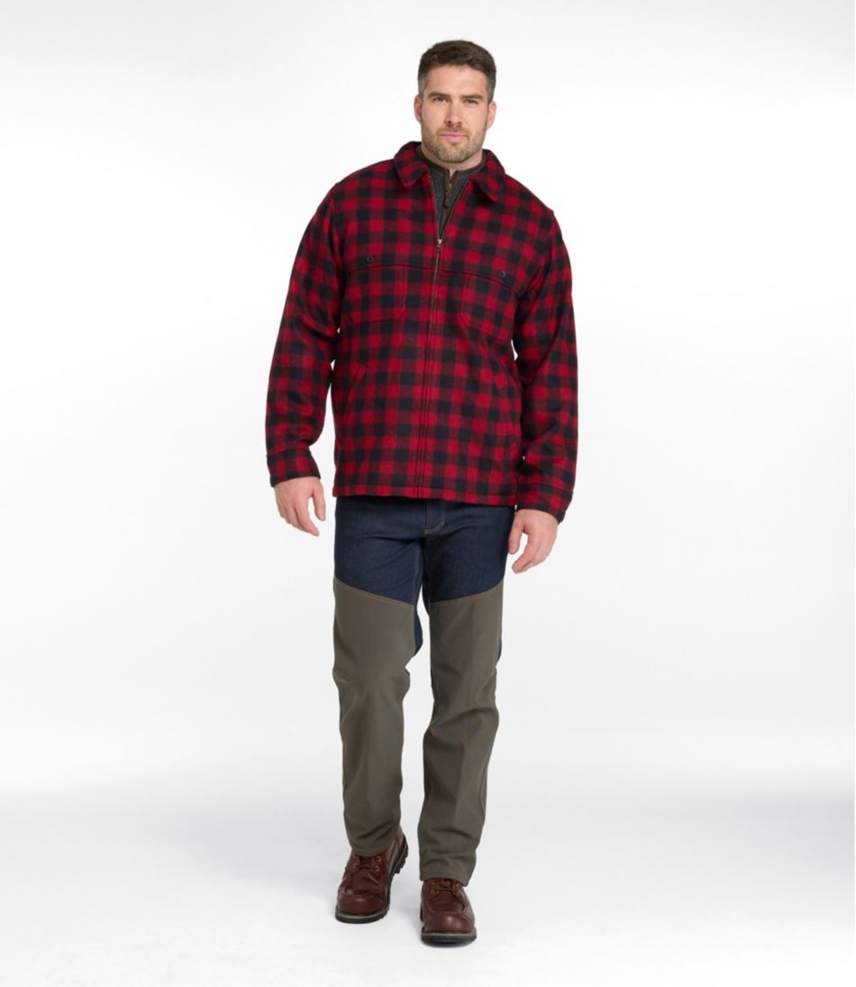 L.L.BeanMen's Maine Guide Zip-Front Jac-Shirt, Plaid