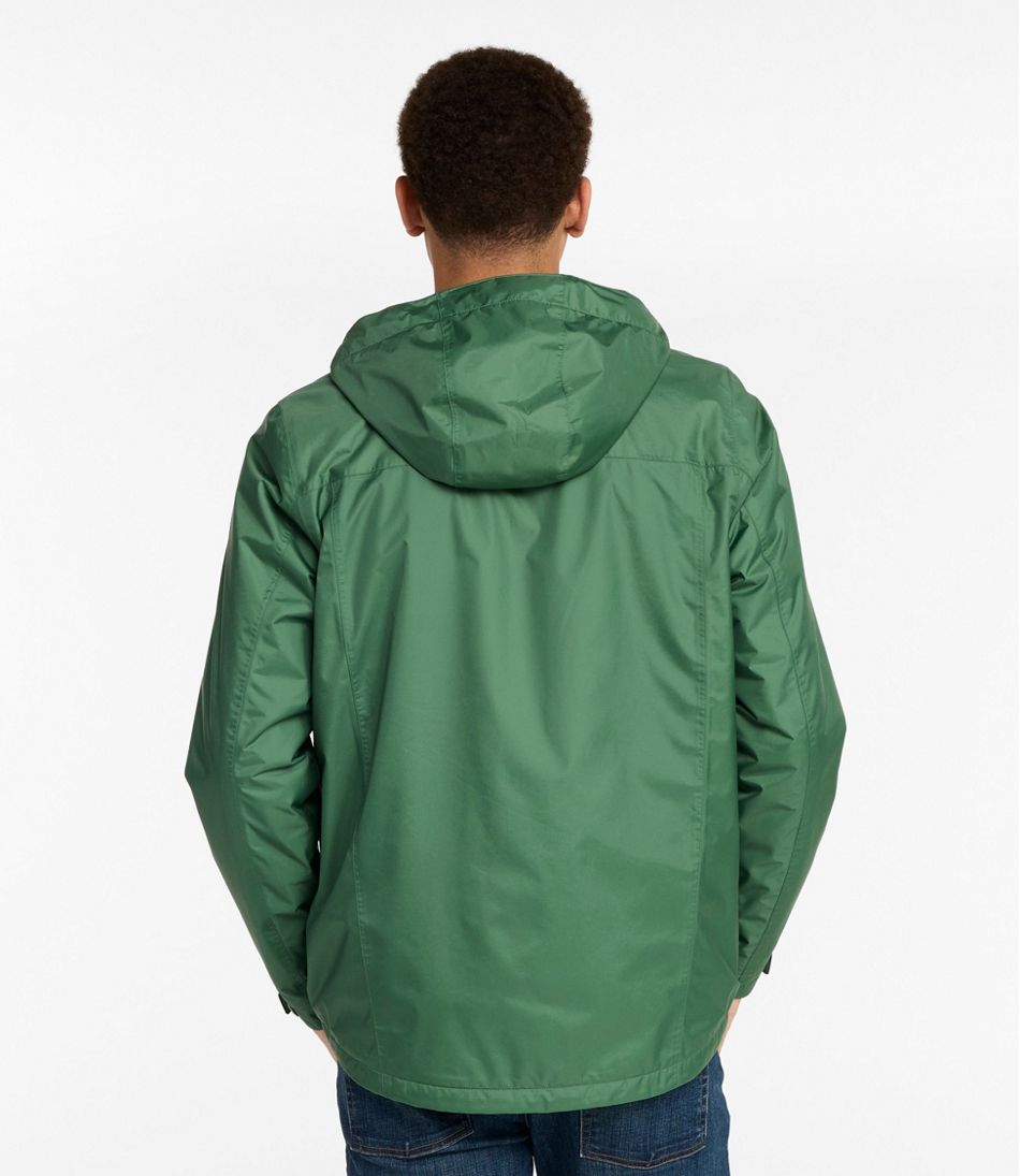 L.L.BeanMen's Trail Model Rain Jacket, Fleece-Lined