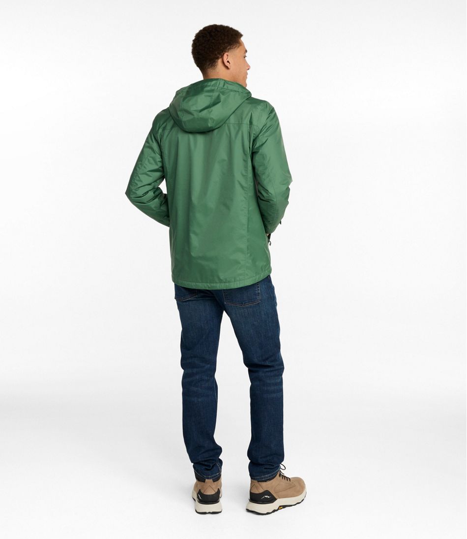 L.L.BeanMen's Trail Model Rain Jacket, Fleece-Lined