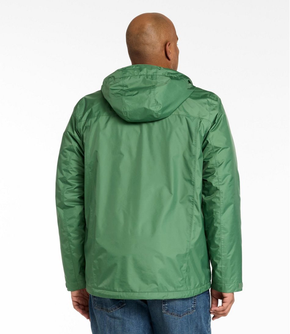 L.L.BeanMen's Trail Model Rain Jacket, Fleece-Lined