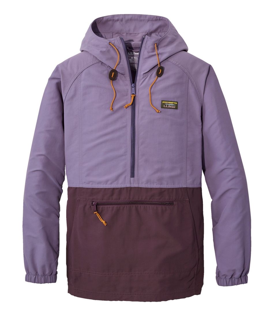 L.L.BeanMen's Mountain Classic Anorak, Colorblock