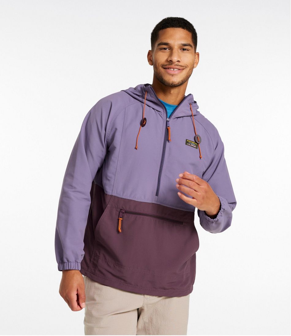 L.L.BeanMen's Mountain Classic Anorak, Colorblock