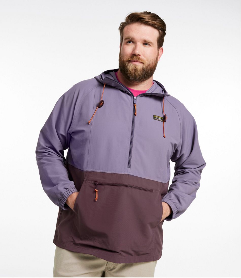 L.L.BeanMen's Mountain Classic Anorak, Colorblock