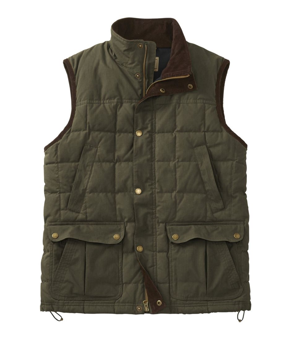L.L.BeanMen's Upcountry Waxed Cotton Down Vest