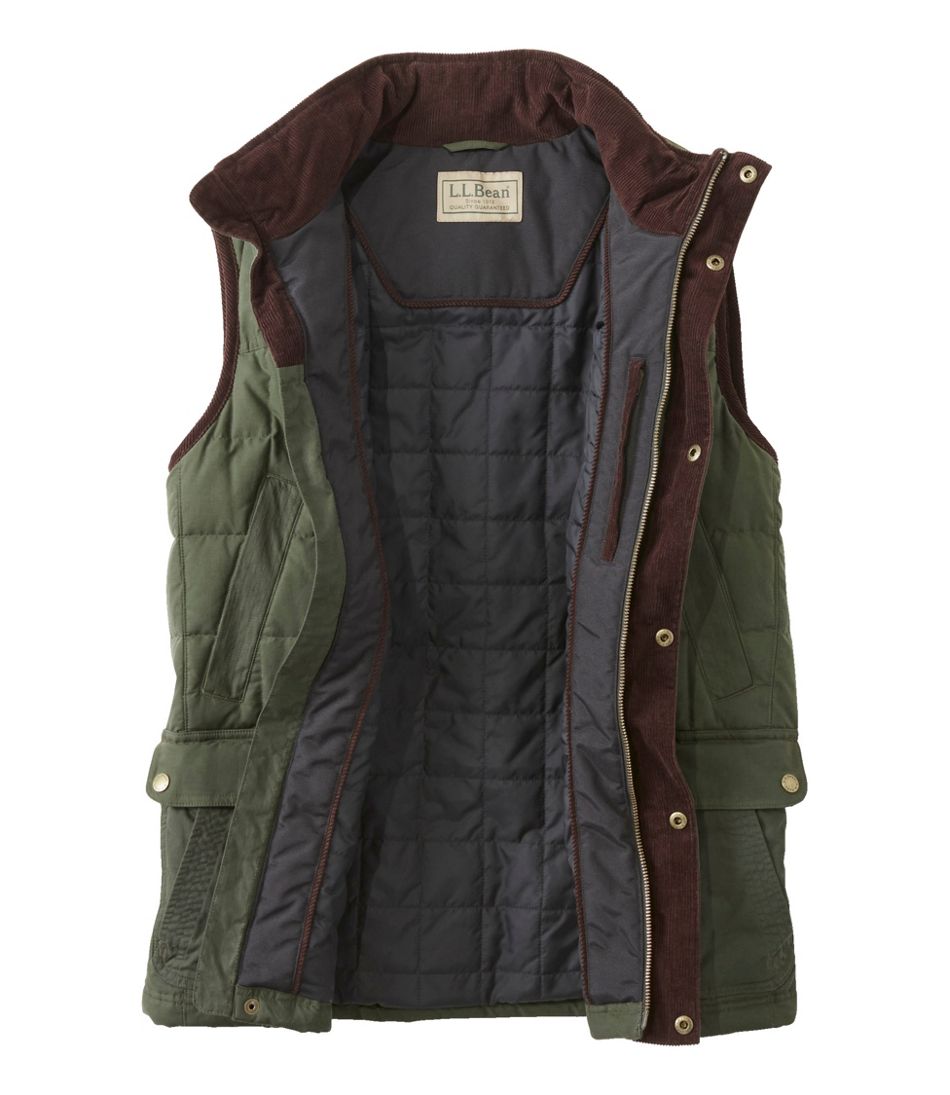 L.L.BeanMen's Upcountry Waxed Cotton Down Vest