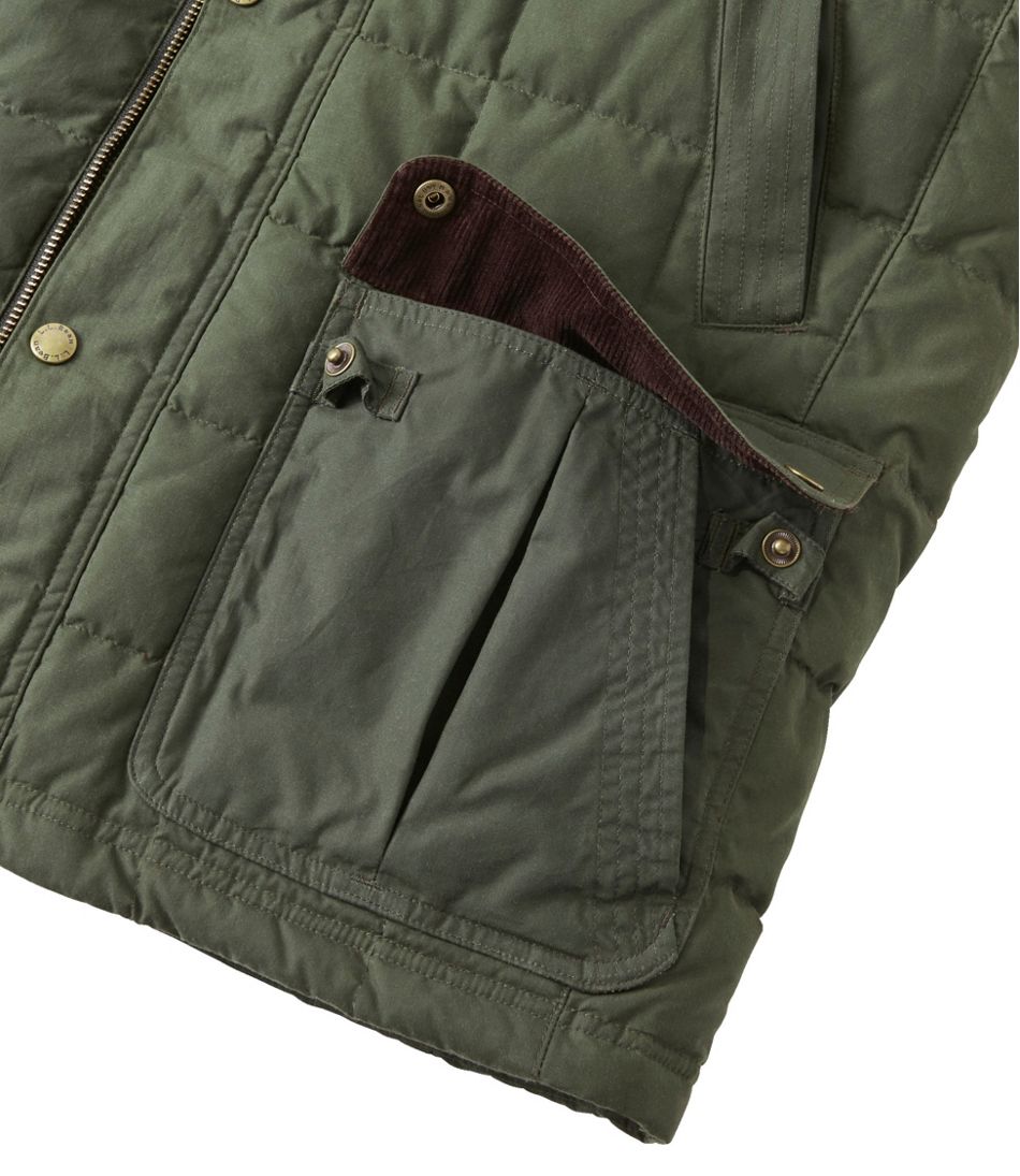 L.L.BeanMen's Upcountry Waxed Cotton Down Vest