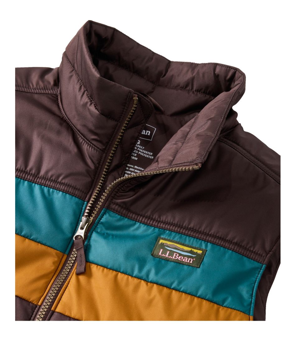 L.L.BeanMen's Mountain Classic Puffer Vest, Colorblock