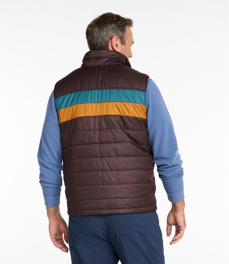 L.L.BeanMen's Mountain Classic Puffer Vest, Colorblock