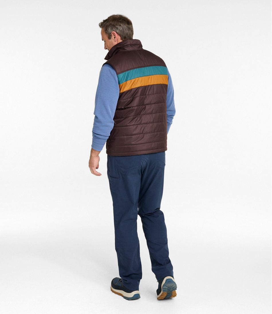 L.L.BeanMen's Mountain Classic Puffer Vest, Colorblock