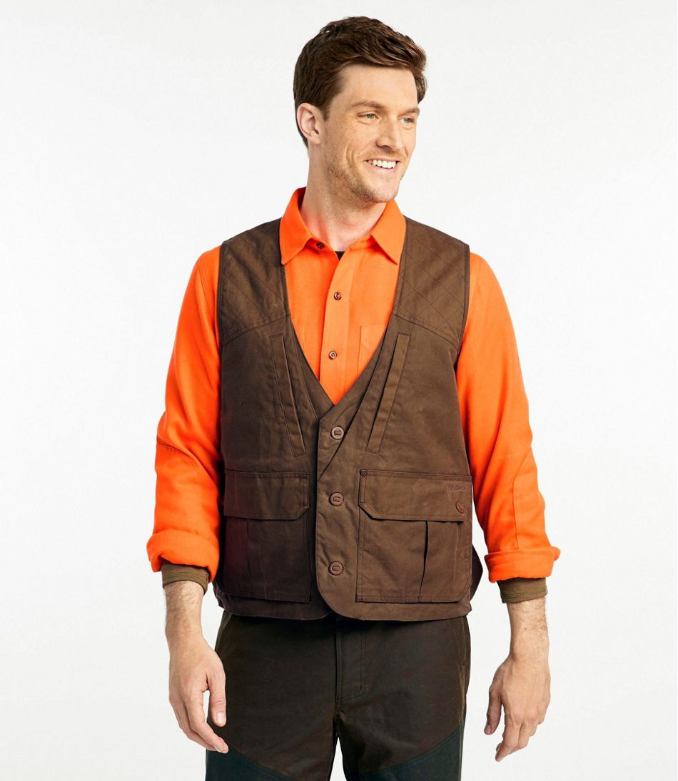 L.L.BeanMen's Double L Waxed-Cotton Upland Vest