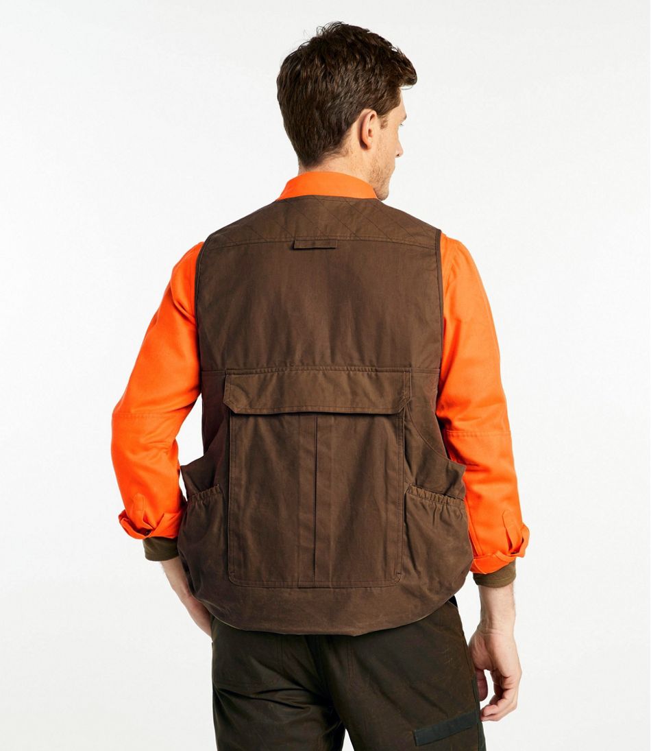 L.L.BeanMen's Double L Waxed-Cotton Upland Vest