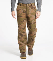 L.L.BeanMen's Maine Guide Wool Pants with PrimaLoft, Camouflage