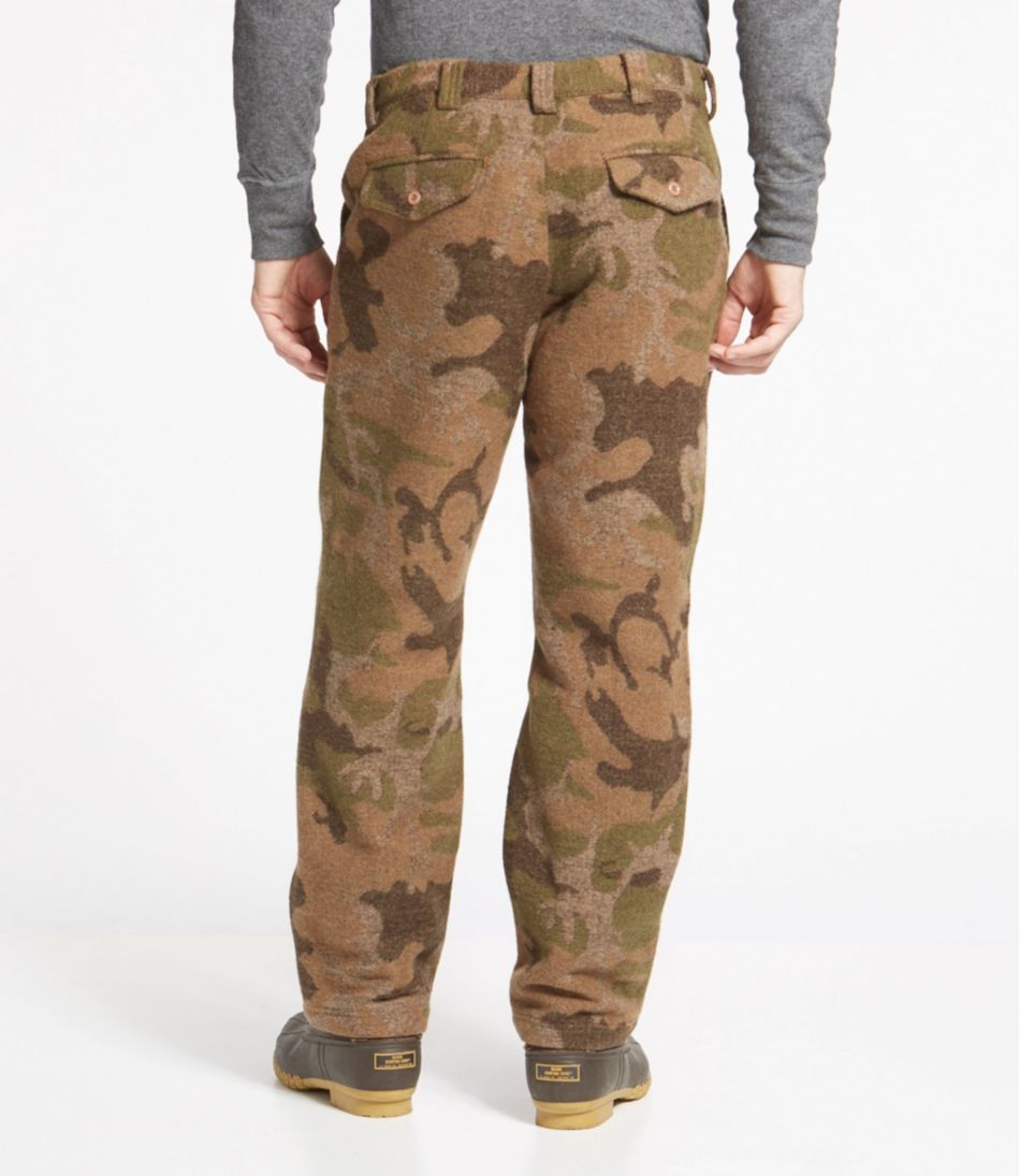 L.L.BeanMen's Maine Guide Wool Pants with PrimaLoft, Camouflage