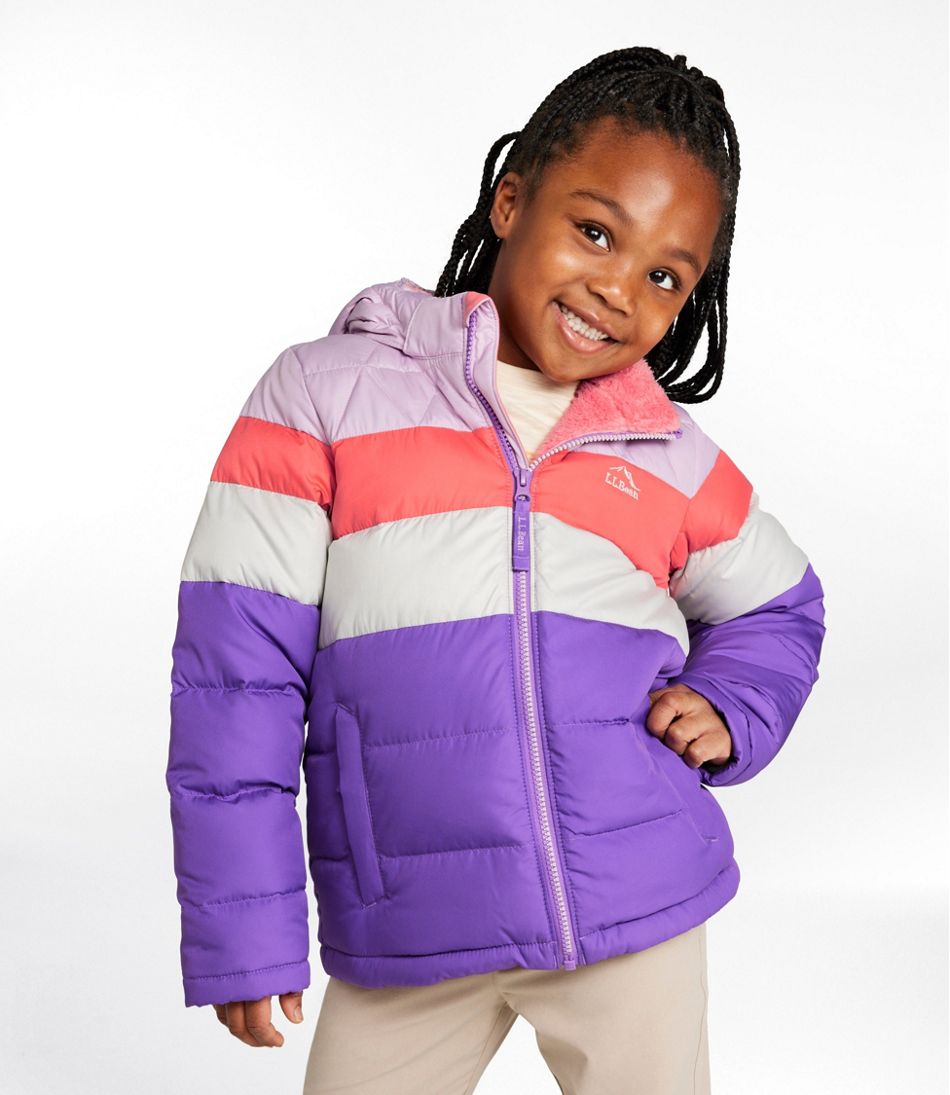 L.L.BeanKids' Bean's Down Jacket, Colorblock
