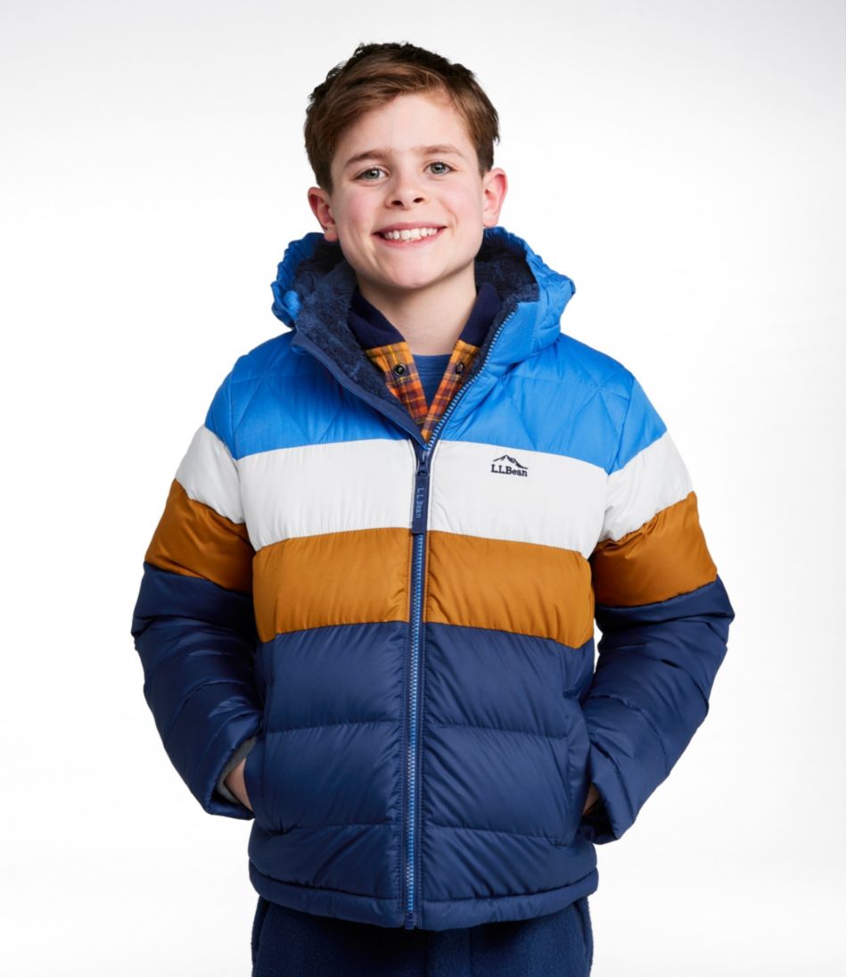 L.L.BeanKids' Bean's Down Jacket, Colorblock