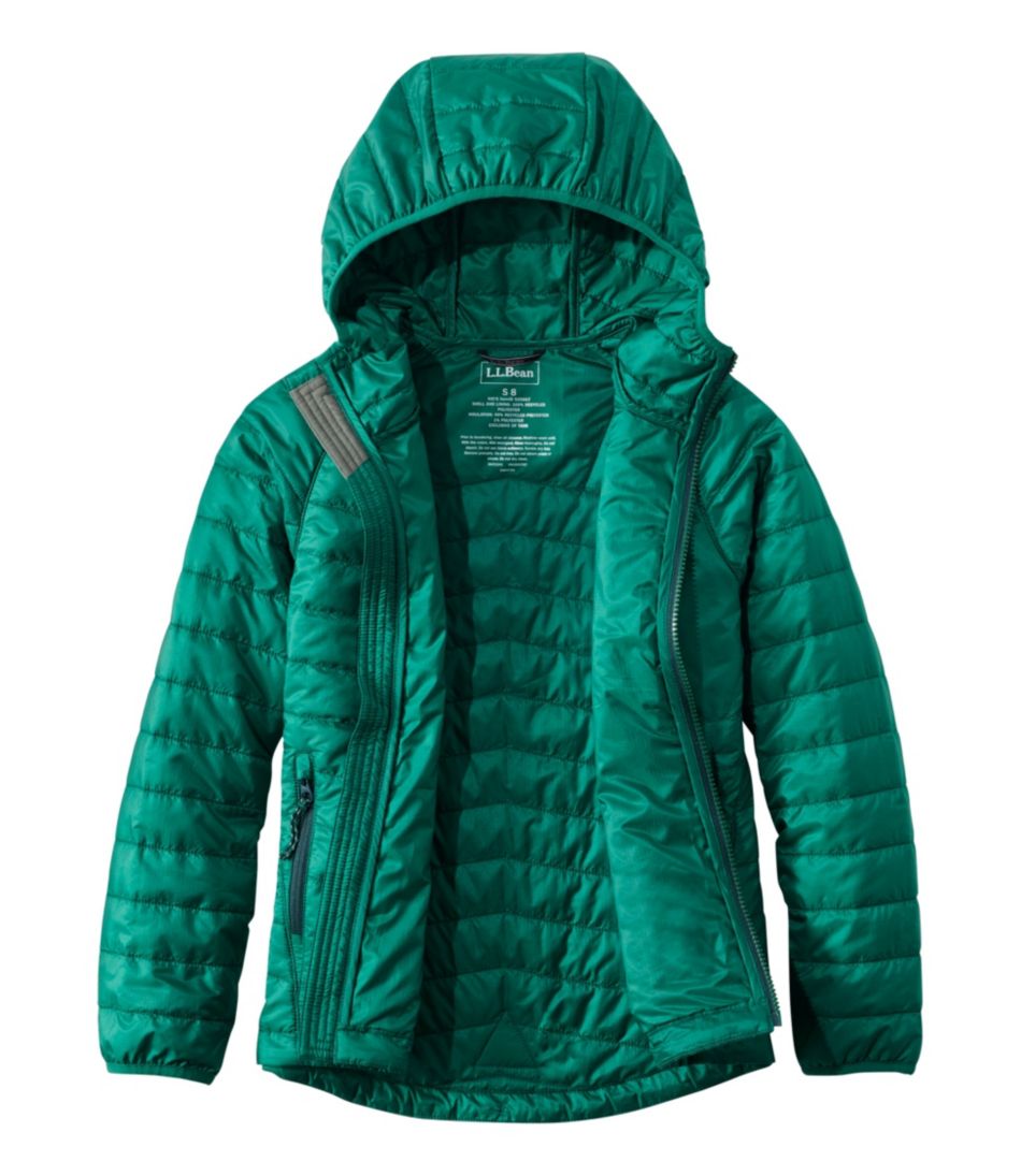 L.L.BeanKids' PrimaLoft Packaway Hooded Jacket