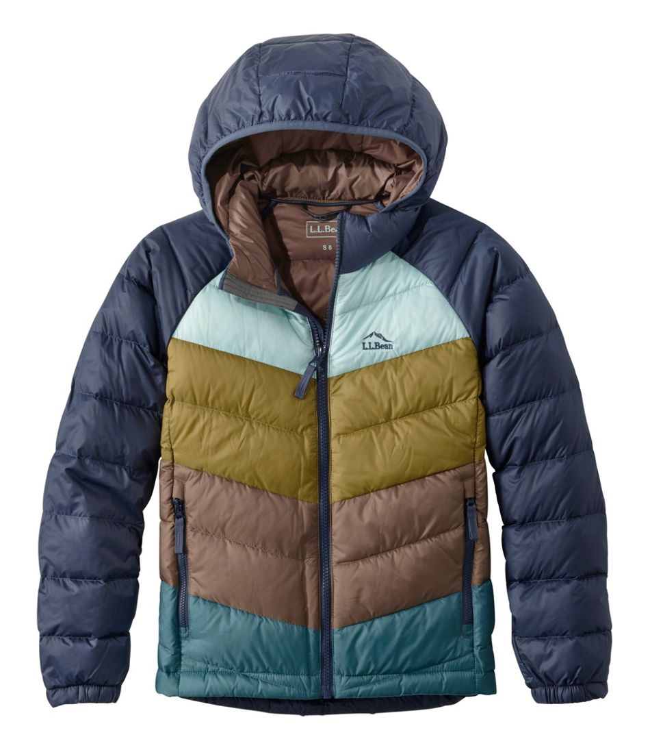 L.L.BeanKids' Ultralight 650 Down Jacket, Colorblock