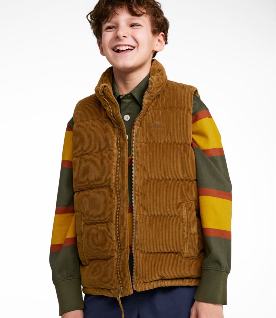 L.L.BeanKids' Bean's Down Corduroy Vest