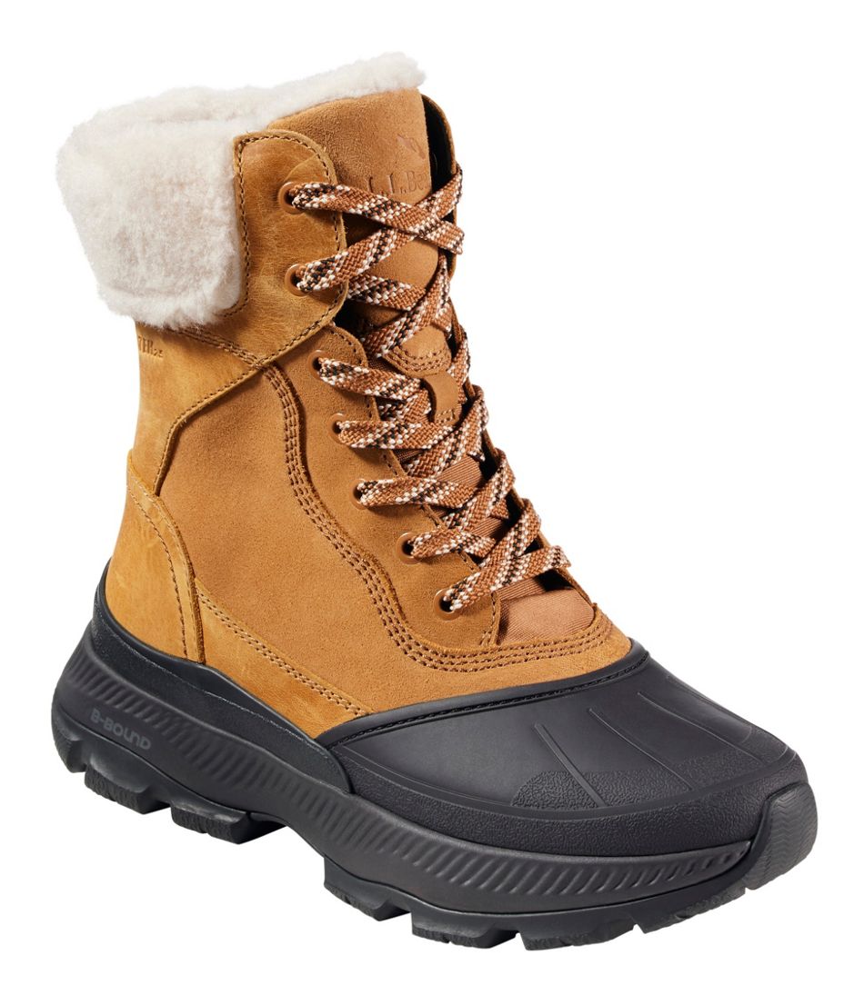 L.L.BeanWomen's Storm Chaser 6 Lace-Up Boots, Waterproof Insulated