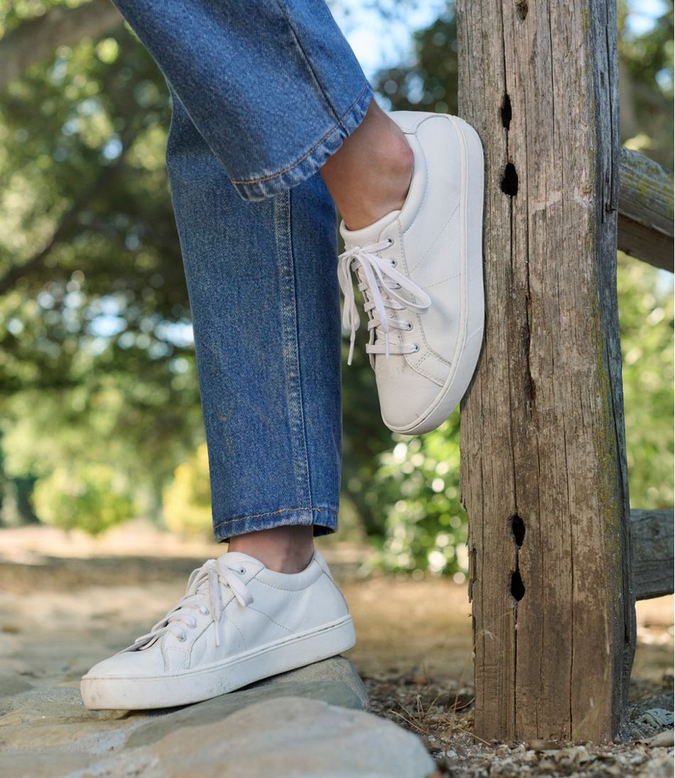 L.L.BeanWomen's Eco Bay Oxfords, Full-Grain Leather