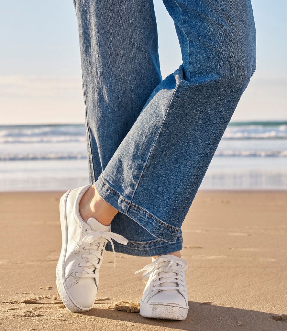 L.L.BeanWomen's Eco Bay Oxfords, Full-Grain Leather