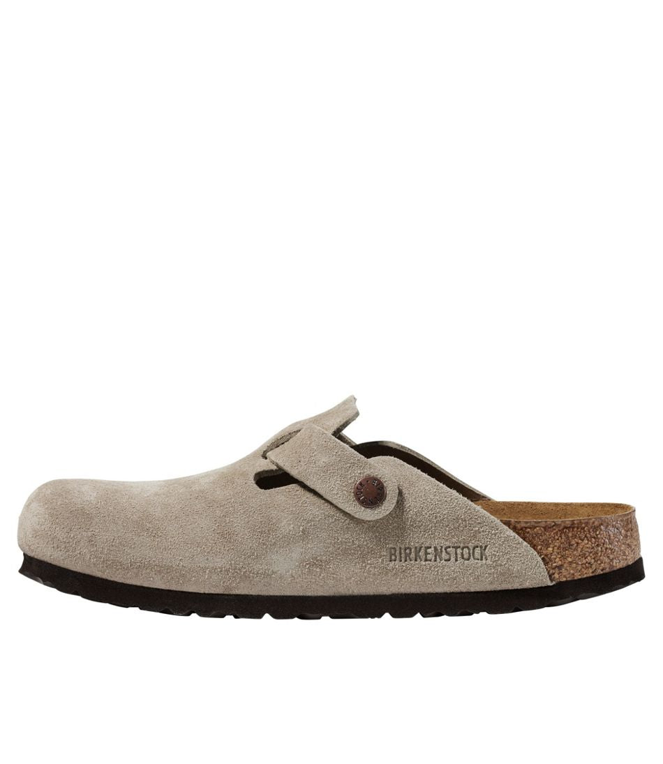 L.L.BeanWomen's Birkenstock Boston Clogs, Suede Soft Footbed