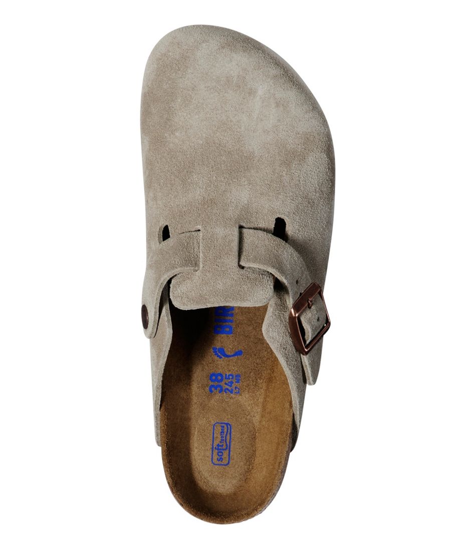 L.L.BeanWomen's Birkenstock Boston Clogs, Suede Soft Footbed
