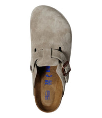 L.L.BeanWomen's Birkenstock Boston Clogs, Suede Soft Footbed