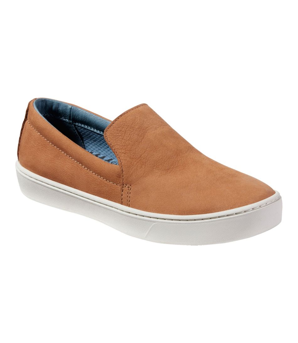 L.L.BeanWomen's Eco Bay Leather Slip-Ons