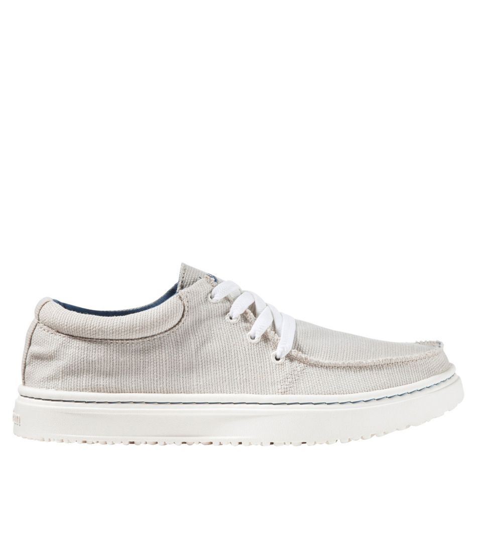 L.L.BeanWomen's Higgins Beach 4-Eye Lace-Up Shoes, Canvas