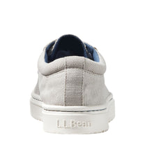 L.L.BeanWomen's Higgins Beach 4-Eye Lace-Up Shoes, Canvas