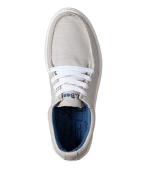 L.L.BeanWomen's Higgins Beach 4-Eye Lace-Up Shoes, Canvas