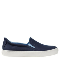 L.L.BeanWomen's Eco Bay Canvas Sneakers, Slip-On