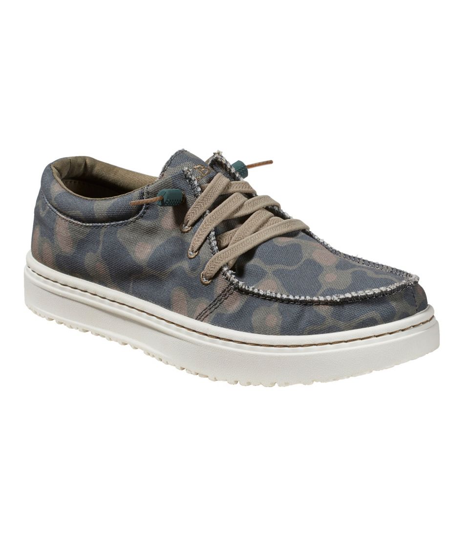 L.L.BeanWomen's Higgins Beach 4-Eye Slip-Ons, Print