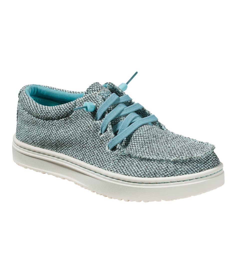 L.L.BeanWomen's Higgins Beach 4-Eye Slip-Ons, Fabric