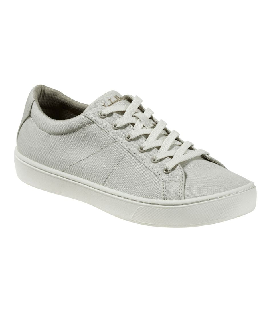 L.L.BeanWomen's Eco Bay Canvas Sneakers, Lace-Up