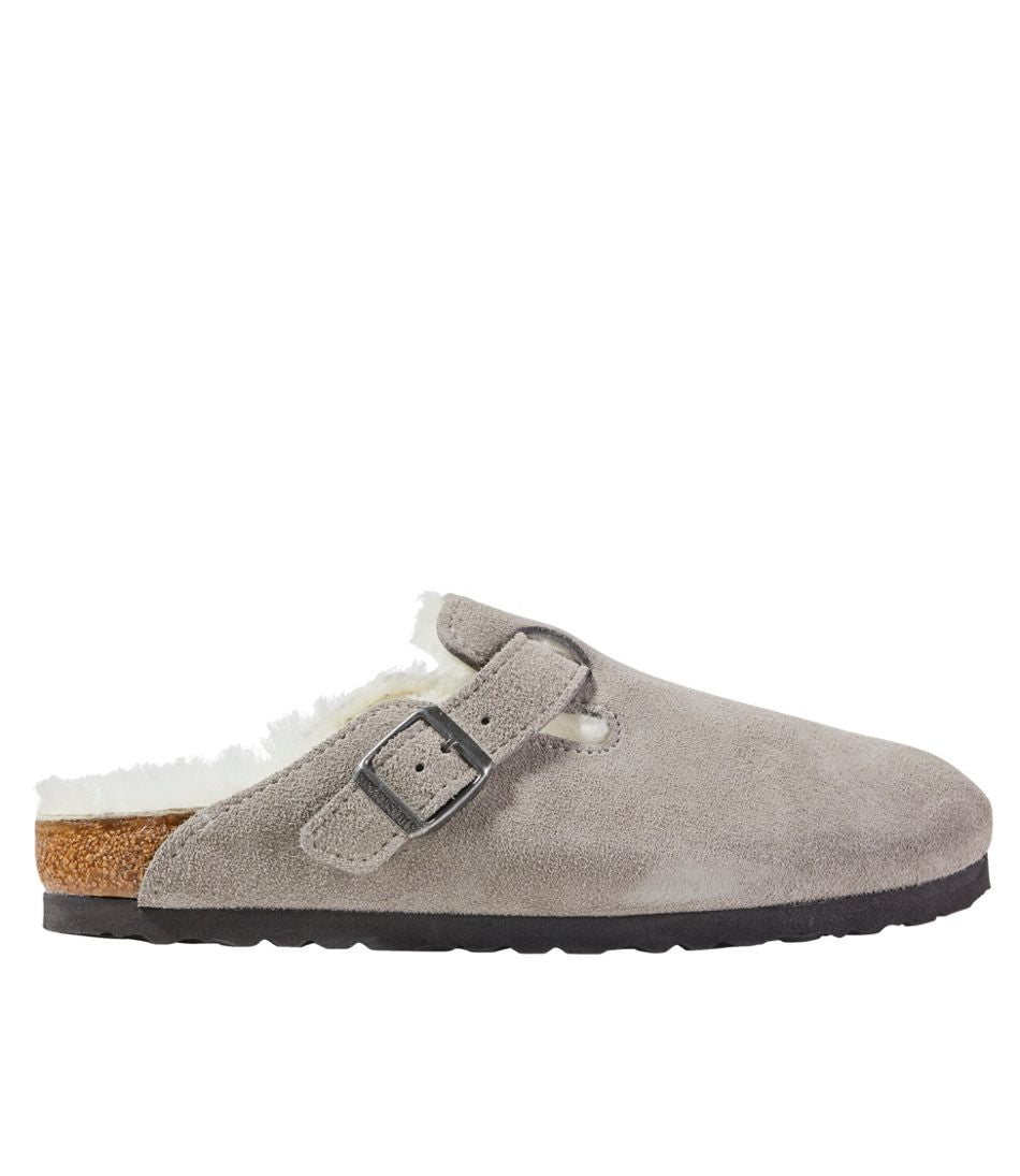 L.L.BeanWomen's Birkenstock Boston Clogs, Suede Shearling